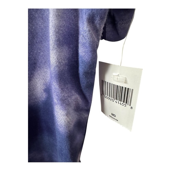 Disney purple tie-dye Haunted Mansion cropped shirt - Picture 2 of 4